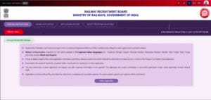RRB Group D recruitment 2026 Online Application General Instructions page 