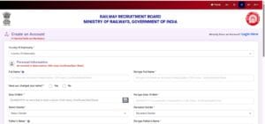 Application Portal for Railway Jobs